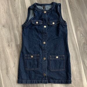 Divided Dark Blue Denim Mini Dress